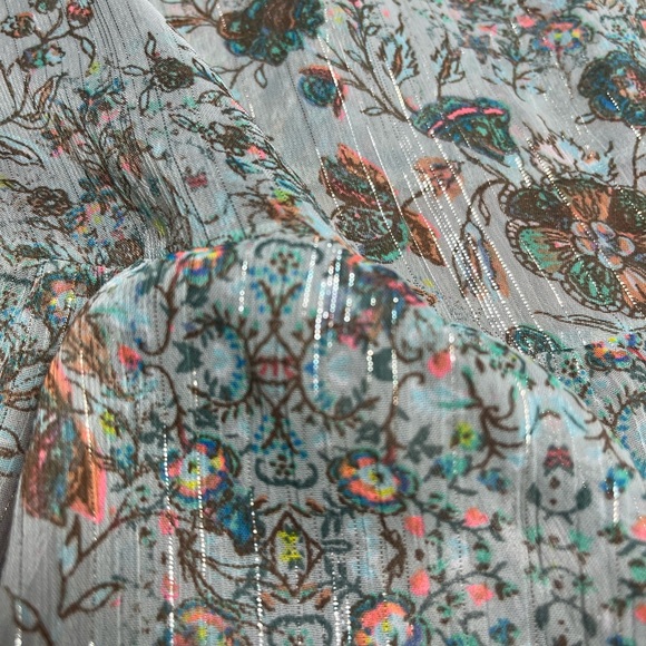 NWT Victoria’s Secret Sheer Floral Babydoll Nightie/Tank Top w/ Ruffles SZ L - Picture 6 of 10